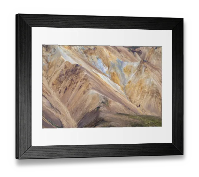Framed Print : Rhyolite mountains in Landmannalaugar Framed Print : Rhyolite mountains in Landmannalaugar