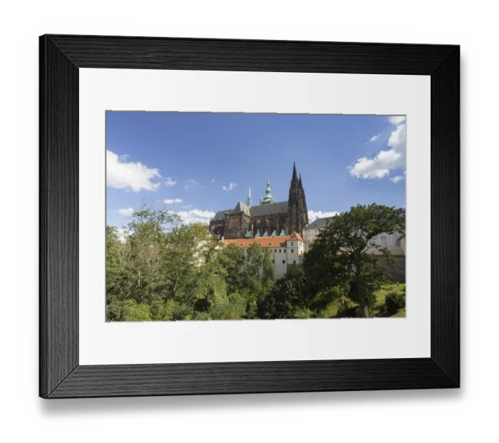 Framed Print : St. Vitus cathedral, Prague, Czech Republic
