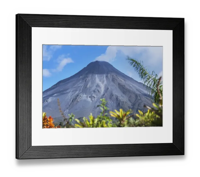 Framed Print : Arenal volcano, La Fortuna, Alajuela Province