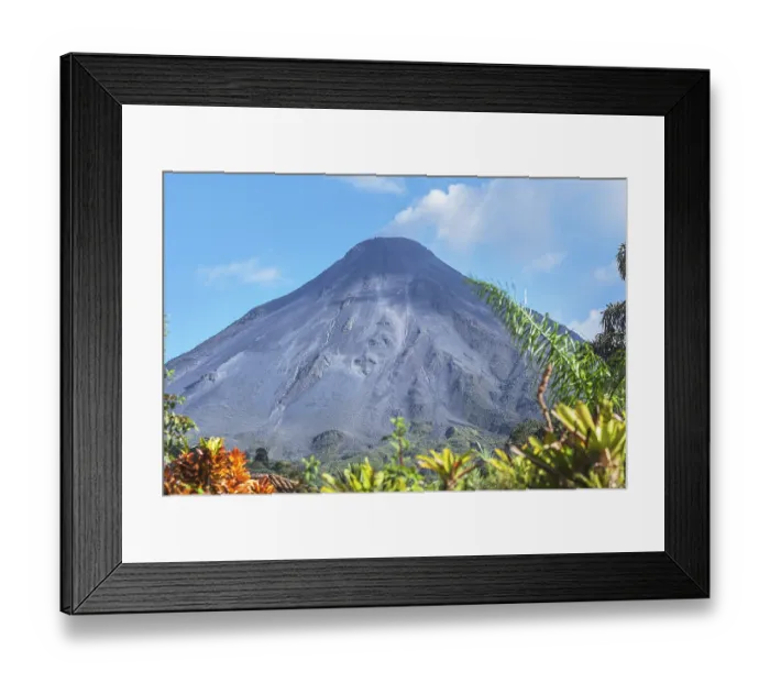 Framed Print : Arenal volcano, La Fortuna, Alajuela Province