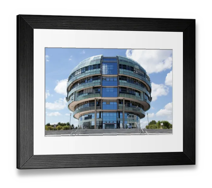 Framed Print : Medical Park Hannover, International Neuroscience Institute
