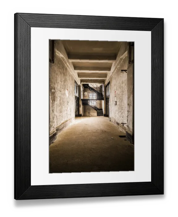 Framed Print : Urbex, lost place, decay, abandoned place