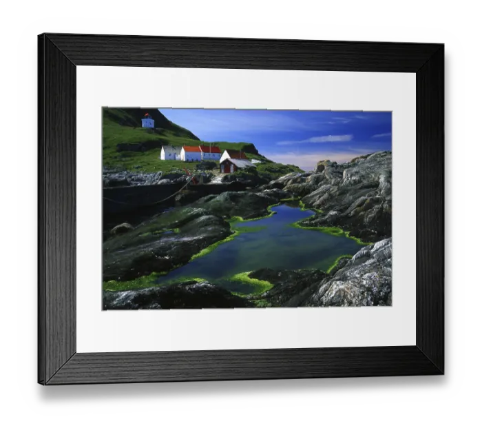 Framed Print : At Runde Lighthouse, Norway