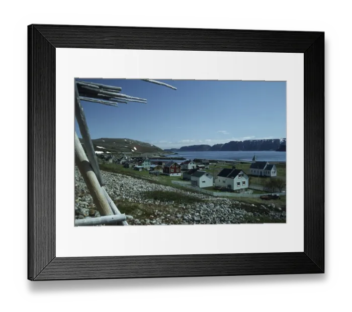 Framed Print : Syltefjord, Varanger penninsula Framed Print : Syltefjord, Varanger penninsula