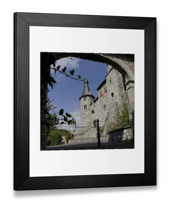 Framed Print : Stolberg Castle above the historic old town