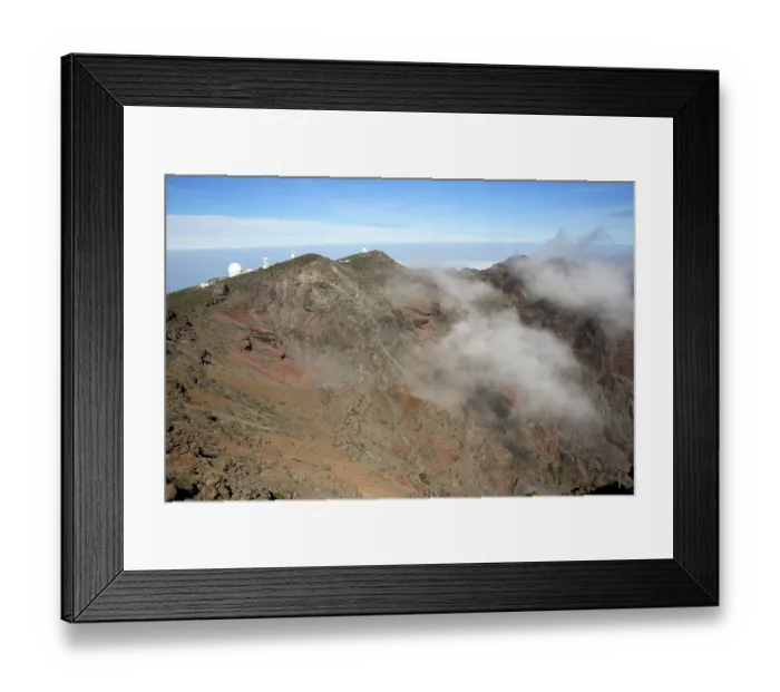Framed Print : Various telescopes of the observatory at Roque de los Muchachos Framed Print : Various telescopes of the observatory at Roque de los Muchachos