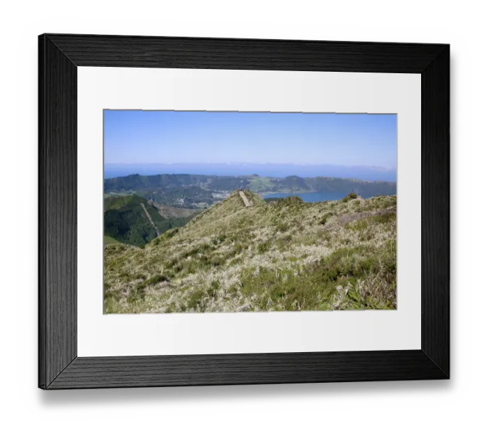 Framed Print : Viewpoint Miradouro da Boca do Inferno - View into the Caldeira do Alferes Framed Print : Viewpoint Miradouro da Boca do Inferno - View into the Caldeira do Alferes