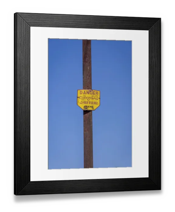 Framed Print : Tea plantations and Adams peak mountain behind