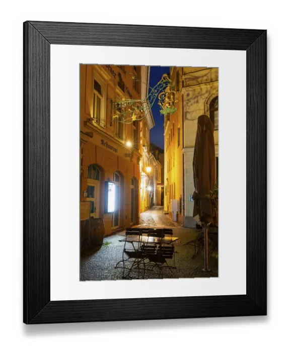 Framed Print : Art Nouveau, Haser, Alley Framed Print : Art Nouveau, Haser, Alley