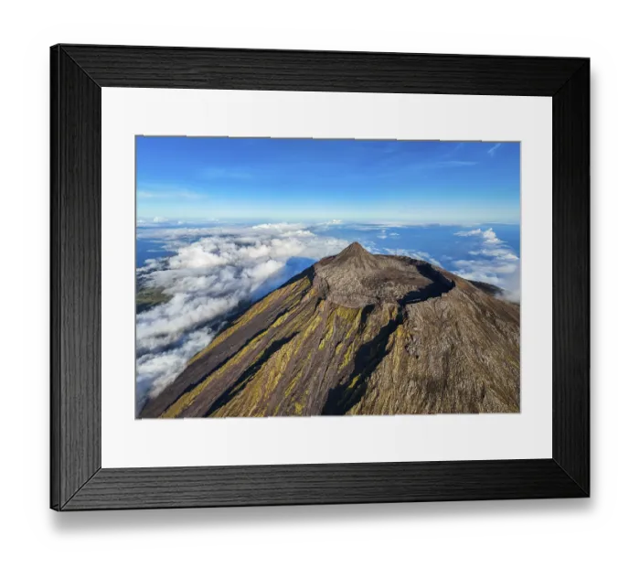 Framed Print : Panorama of Top of Mount Pico Stratovolcano Framed Print : Panorama of Top of Mount Pico Stratovolcano