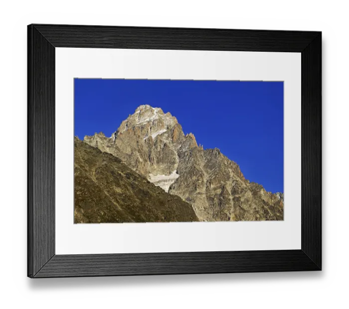 Framed Print : Aiguille du Chardonnet, Argentiere
