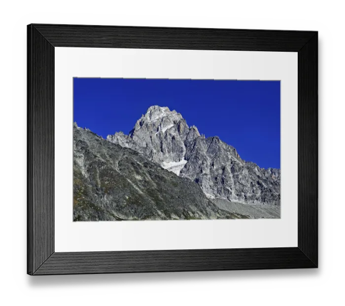 Framed Print : Aiguille du Chardonnet, Argentiere