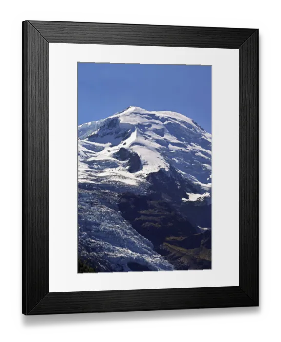 Framed Print : Snow-covered Dome du Gouter Framed Print : Snow-covered Dome du Gouter