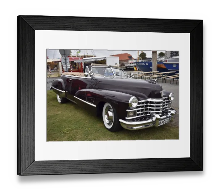 Framed Print : Classic car, 1947 Cadillac Series 62 Convertible Framed Print : Classic car, 1947 Cadillac Series 62 Convertible