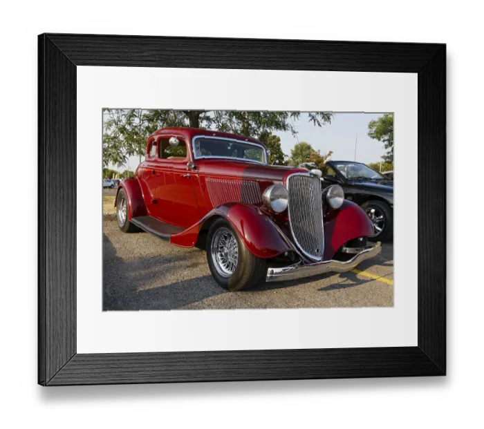 Framed Print : Automobile, modified vintage car Framed Print : Automobile, modified vintage car