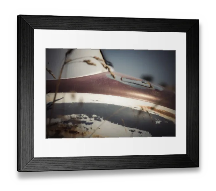 Framed Print : Close-up of a vintage Jaguar car's roof Framed Print : Close-up of a vintage Jaguar car's roof
