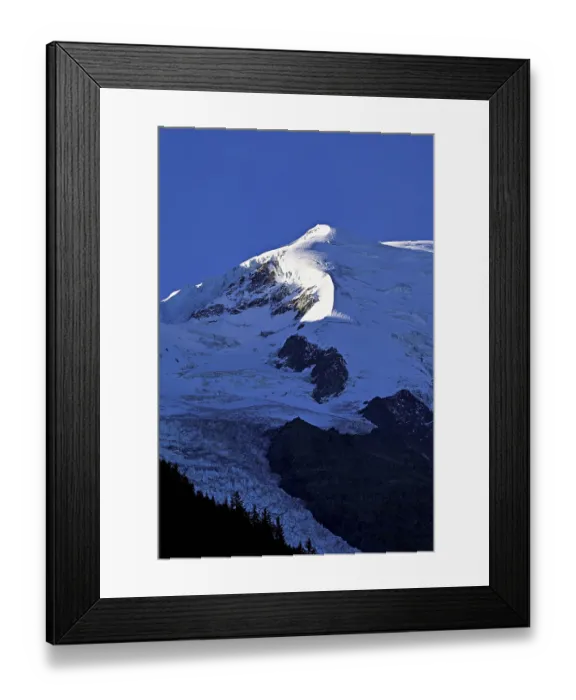 Framed Print : Snow-capped Dome du Gouter