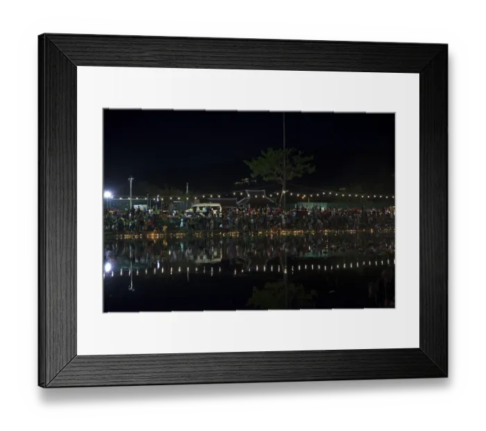 Framed Print : Thailand, Koh Samui, Loy Krathong Festival