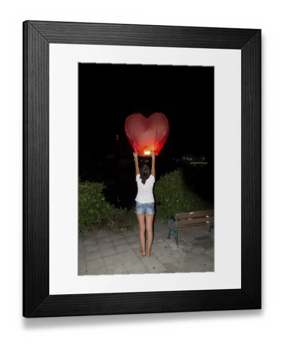Framed Print : Thailand, Koh Samui, Loy Krathong Festival