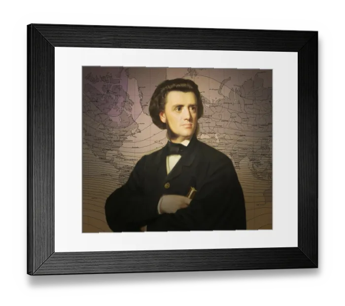 Framed Print : Georg Balthazar von Neumayer, Ritter von Neumayer Framed Print : Georg Balthazar von Neumayer, Ritter von Neumayer