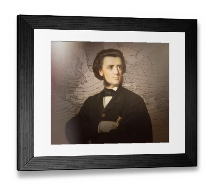 Framed Print : Georg Balthazar von Neumayer, Ritter von Neumayer