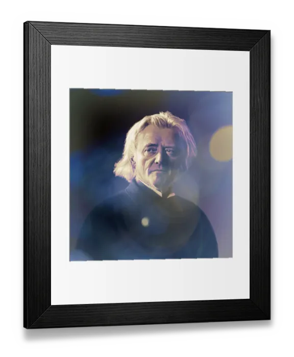 Framed Print : Portrait of Georg Balthazar von Neumayer