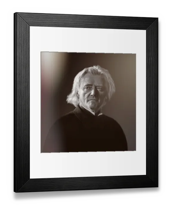 Framed Print : Portrait of Georg Balthazar von Neumayer
