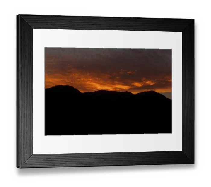 Framed Print : Mountains, Rancagua, Chile Mountains