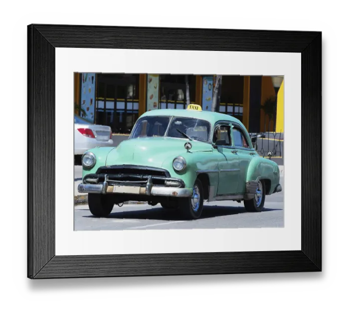 Framed Print : Classic American car in Havana in Cuba Vintage car in Havana Framed Print : Classic American car in Havana in Cuba Vintage car in Havana
