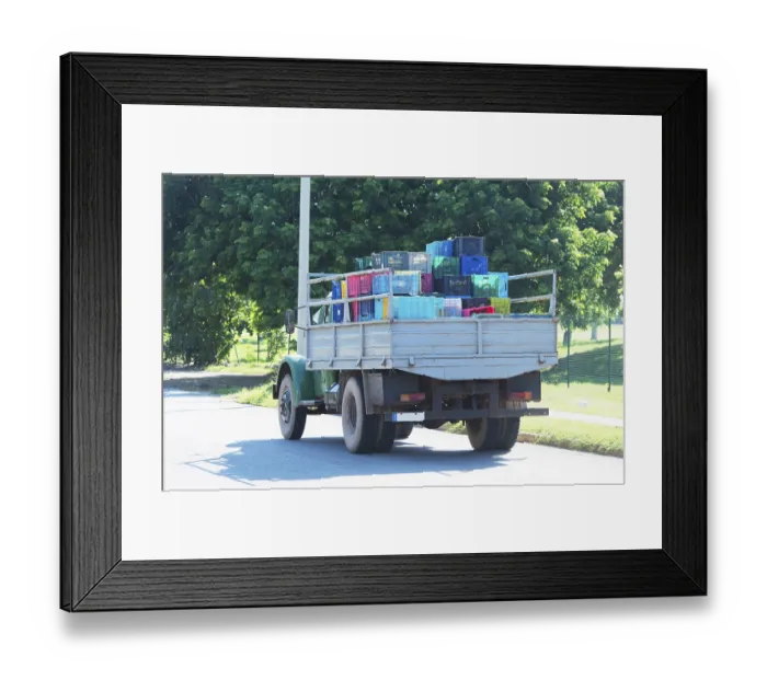 Framed Print : Truck in Varadero Cuba Truck in Varadero Cuba