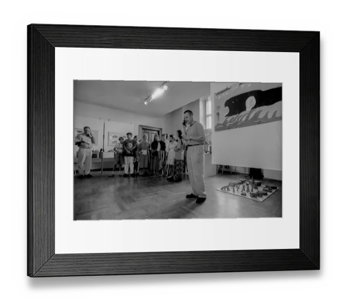 Framed Print : Germany, Berlin, 11.8.1992, children - performance at DOMIZIL