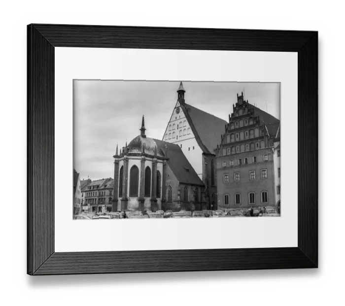 Framed Print : Germany, Freiberg, 12.8.1992, St. Marien Cathedral Framed Print : Germany, Freiberg, 12.8.1992, St. Marien Cathedral