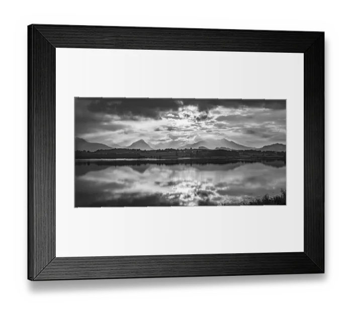 Framed Print : Sunset, Hopfensee, Hopfen am See Framed Print : Sunset, Hopfensee, Hopfen am See