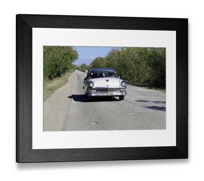Framed Print : American classic car from the 1950s Framed Print : American classic car from the 1950s
