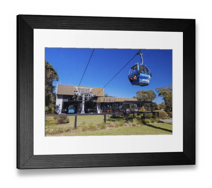 Framed Print : ARTHURS SEAT, AUSTRALIA - MAY 10 2025