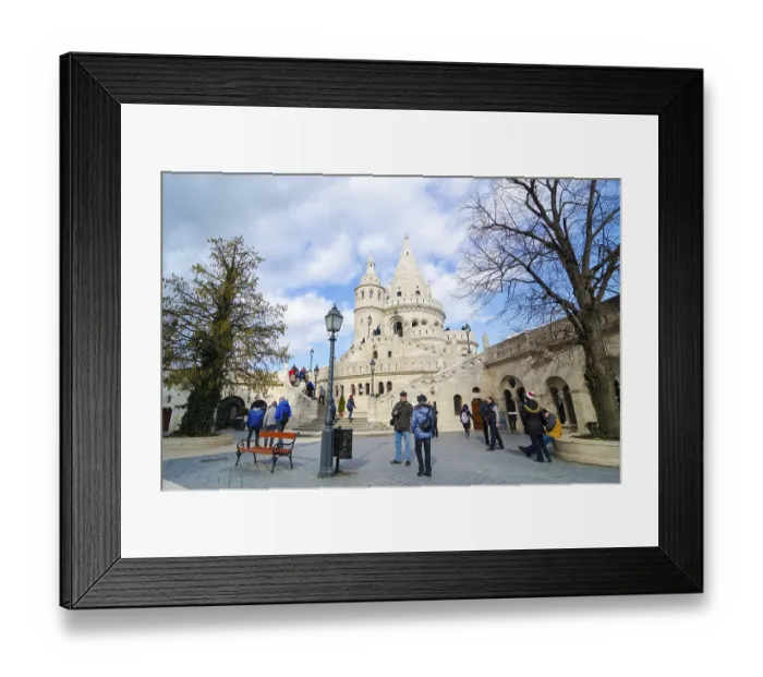 Framed Print : BUDAPEST, HUNGARY - FRBRUARY 20