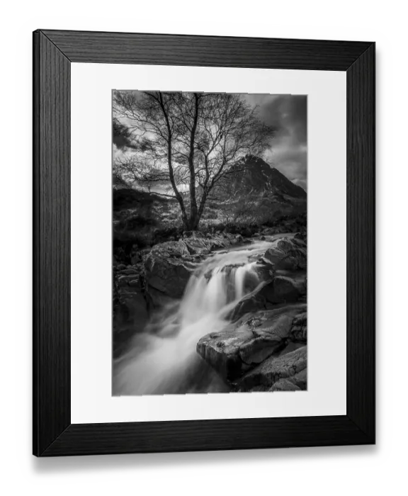 Framed Print : The beautiful landscape of Buachaille Etive Mor