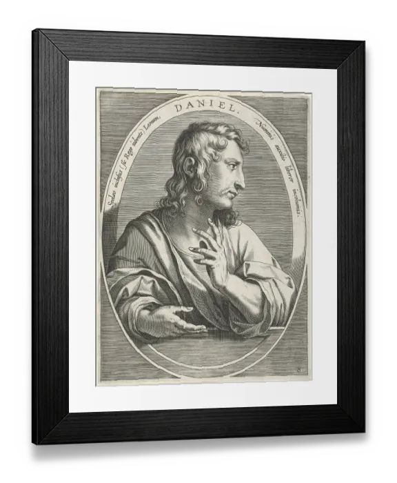 Framed Print : The prophet Daniel, he was a Jewish apocalyptic Framed Print : The prophet Daniel, he was a Jewish apocalyptic