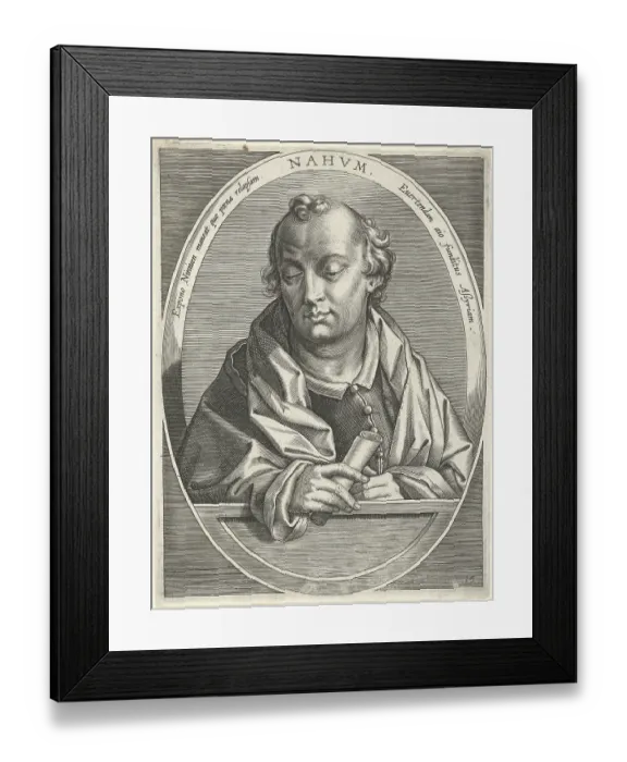 Framed Print : Nahum, a biblical prophet and his book Framed Print : Nahum, a biblical prophet and his book