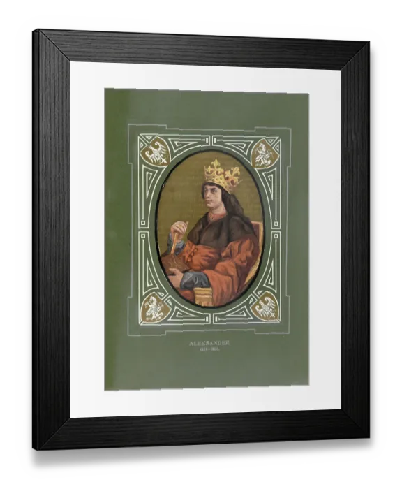 Framed Print : Alexander the Jagiellone, Aleksander Jagiellonczyk Framed Print : Alexander the Jagiellone, Aleksander Jagiellonczyk