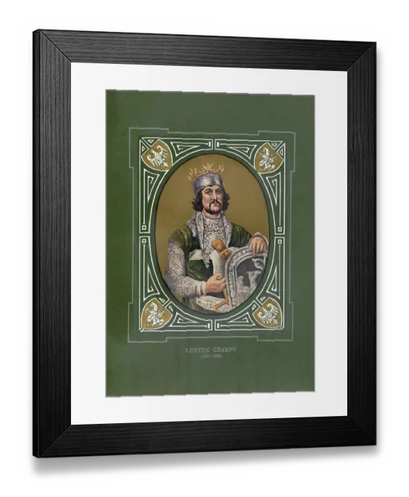 Framed Print : Leszek the Black, Leszek II Czarny