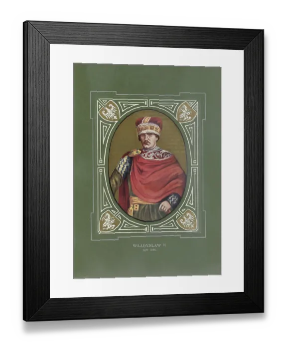 Framed Print : Wladyslaw the Expulsed or Wladislav II of Silesia