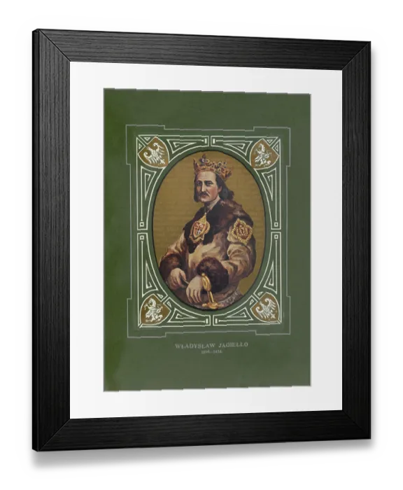 Framed Print : Jogaila, W|adys|aw Jagie||o