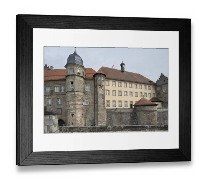 Framed Print : Rosenberg Fortress, Obere Altstadt Framed Print : Rosenberg Fortress, Obere Altstadt