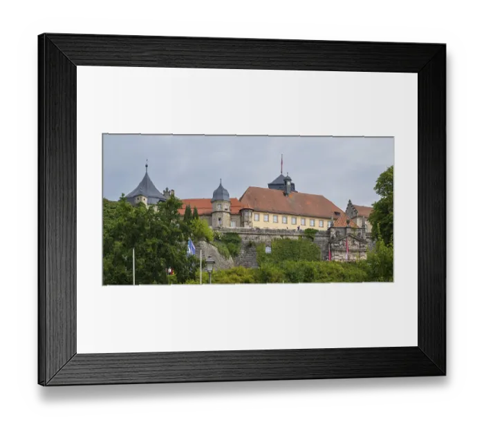 Framed Print : Rosenberg Fortress, Obere Altstadt Framed Print : Rosenberg Fortress, Obere Altstadt