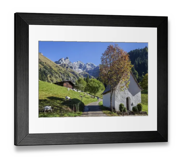 Framed Print : St. Katarina chapel, Einodsbach Framed Print : St. Katarina chapel, Einodsbach