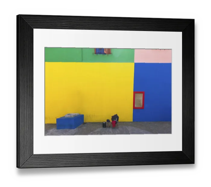 Framed Print : Argentina, colorful buildings of El Caminito