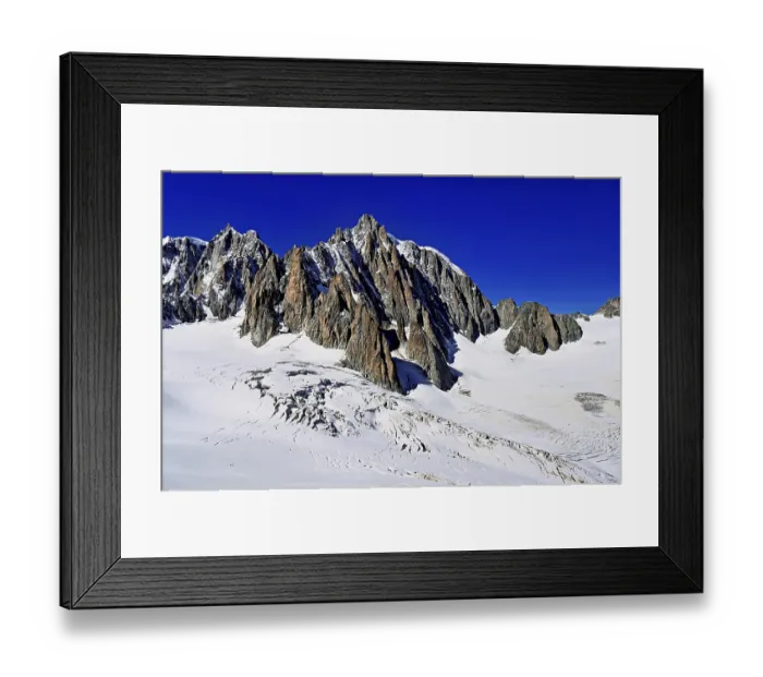 Framed Print : View from the Telecabine Panorama Railway of the Mont Blanc du Tacul mountain Framed Print : View from the Telecabine Panorama Railway of the Mont Blanc du Tacul mountain