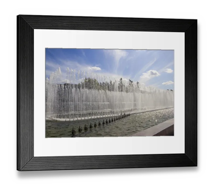 Framed Print : City fountains. City Fountains of St