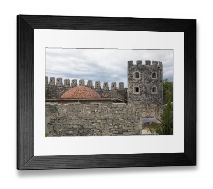 Framed Print : Tower of Rabati castle in Akhaltsikhe town Framed Print : Tower of Rabati castle in Akhaltsikhe town